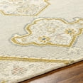 thumbnail image 5 of Hauteloom Mayu Wool Living Room, Bedroom Area Rug - Traditional - Bone, Dark Beige, Eggplant - 2' x 3', 5 of 5