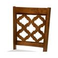 thumbnail image 4 of Baxton Studio Ramiro Modern and Contemporary Grey Fabric Upholstered and Walnut Brown Finished Wood 2-Piece Dining Chair, 4 of 7