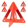 thumbnail image 1 of KAKOWELY 5pcs Triangle Warning Signs Road Safety Warning Sign Car Reflective Safety Sign Triangle Road Sign Reflective Warning Triangles,10.08X"X10.08"X8.86", 1 of 5