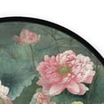 thumbnail image 4 of 36.2 Inch Round Floor Mat Blossoming Lotus Carpet Decor Rug for Living Room Bedroom, 4 of 6