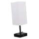 thumbnail image 4 of Lámpara de noche con puerto USB y salida, lámpara de mesa con puerto USB C + a y salida de CA para dormitorio, lámpara de de noche pequeña para Blanco Yinane Lámpara de noche, 4 of 8