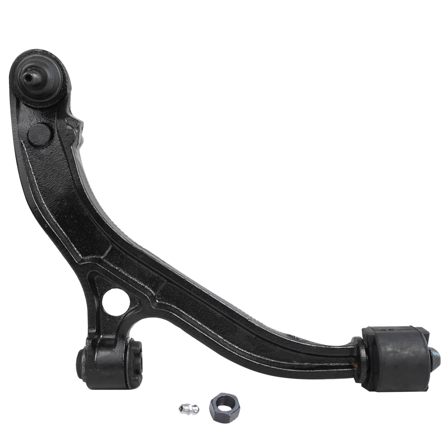 Detroit Axle - Front 2pc Set Lower Control Arms & Ball Joints Assembly for 2001-2007 Dodge Grand Caravan Chrysler Town & Country 2001-2003 Voyager 2002
