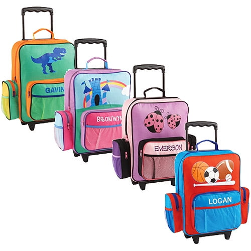 personalized rolling backpack walmart