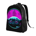 thumbnail image 2 of The Mandalorian Universal Travel Laptop Backpack, Lightweight Carry-On Backpack, School Backpack, Book Bag, One Size Black Gift, 2 of 8