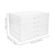 thumbnail image 2 of Jewelry Organizer Acrylic Makeup Storage Organizer with Drawers for Desktop Use, 2 of 5