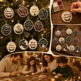 thumbnail image 6 of WDOBM Christmas Decoration, 12 PCS DIY Wooden Diamond Painting Kit, Christmas Ornaments Pearl Diamond Art Kit for Adults Beginner, Xmas Tree Hanging Decor Holiday Gift, 6 of 7