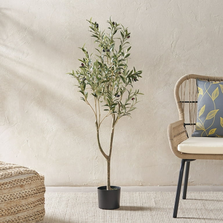 Taos Artificial Tabletop Olive Tree Green Plant - Walmart.com