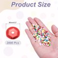 thumbnail image 2 of Loose Sequins 2000 Pcs 5MM Silver Backed Cup Embroidery Sequins Spangles for Jewelry Making Crafts Sewing, Red, 2 of 6