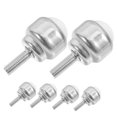 thumbnail image 1 of 360° Universal Nylon Ball Transfer Casters Threaded Stem for Furniture Mover Glides, 1 of 5