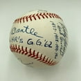 thumbnail image 4 of Extraordinary Mickey Mantle 536 HR's Yankees Gold Glove Signed Baseball PSA DNA, 4 of 10