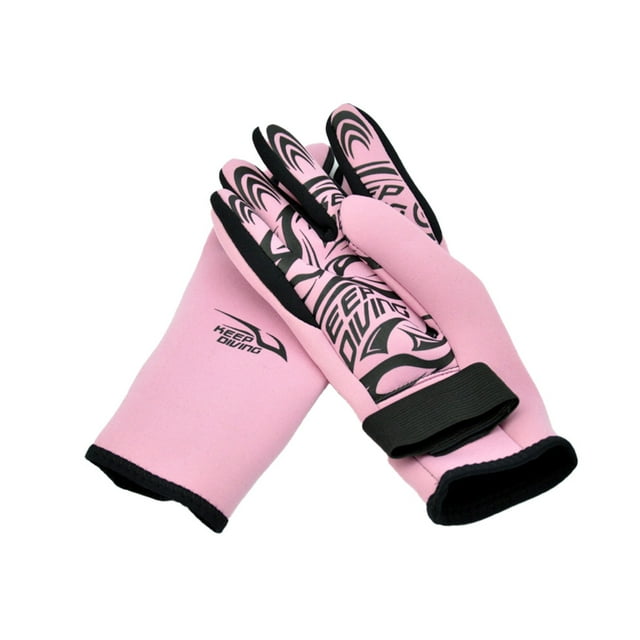 Guante de natación Soidarity OD028401-08 Neopreno Antideslizante Deportes acuáticos Rosado XL