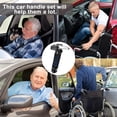 thumbnail image 5 of Asunby 2PC Car Door Handle Assist, Heavy-Duty Car Door Handle for Elderly & Handicapped, Multifunctional Vehicle Support Grab Bar, Portable Safety Aid for Seniors Getting In and Out of Cars, 5 of 8