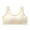 Beige, variant on Girls Sports Bra 10-14 Years Old Teen Training Lingerie, Adjustable Shoulder Strap Fixed Cup Bralette, Breathable Cotton Comfort Underwear, Seamless Supportive Puberty Vest, Non Slip Daily Top