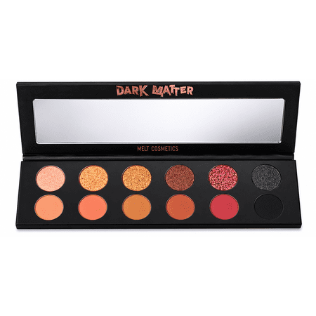 Melt Cosmetics Dark Matter Eyeshadow Palette – 12 Highly Pigmented Matte & Shimmer Shades – Neutral, Bronze, Berry & Smoky Eye Looks