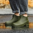 thumbnail image 2 of Mzoazpie Women's Rain Boots, Waterproof Non- Ankle-High Boots, Solid Color Print Unisex Shoes Outdoor, 2 of 8