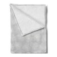 thumbnail image 2 of Abstract Soft Flannel Fleece Blanket, Simplistic Pattern of Hand Drawn Thin Line Whirlpool Circles in Neutral Tone, Cozy Plush for Indoor and Outdoor Use, 70" x 90", Pale Taupe White, by Ambesonne, 2 of 5