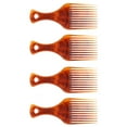 thumbnail image 4 of 4pcs Plastic Hair Pick Combs Smooth Hair Pick Combs for Afro Hair Curly Hair, 4 of 8
