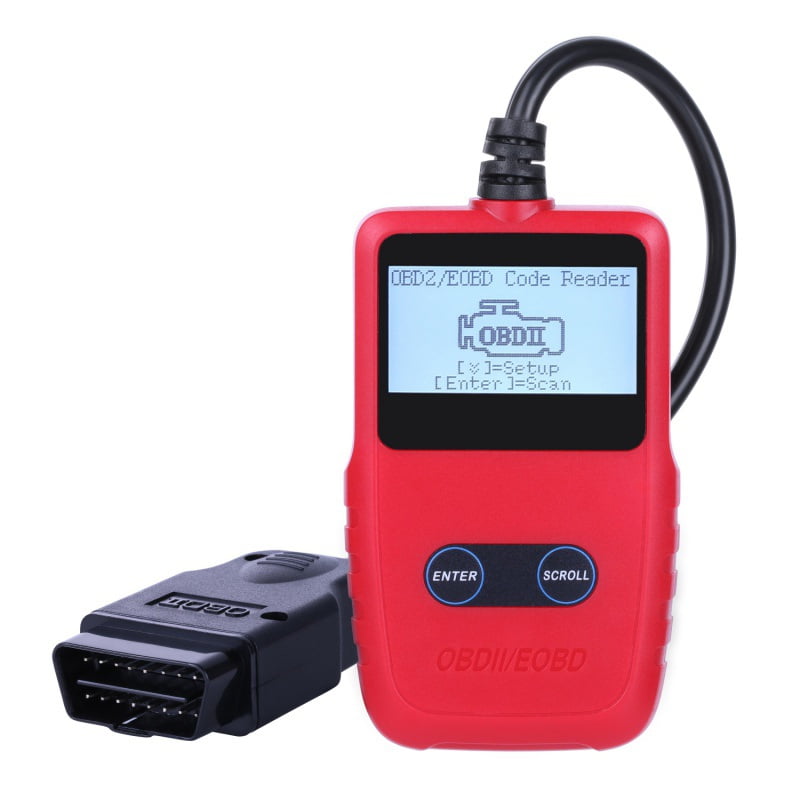 Diagnostic Code Reader for Vehicle Engine Fault O2 Sensor System Scan Tool Since 1996 Black OBD2 OBDII EOBD Automotive Scanner KW830