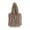 Gray, variant on Shoulder Small Sling Bag Ms. Fashion Casual Backpack Plush Touch,Lightweight and Easy to Carry