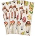 thumbnail image 2 of Coolnut Mushrooms Kitchen Dish Towel Set of 6, Super Soft Absorbent Cleaning Cloth, Reusable Quick Drying Kitchen Towel for Home, Kitchen Wash cloth, 2 of 7
