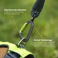 thumbnail image 4 of Tuff Mutt Dog Rope Leash with Lightweight Locking Swivel Carabiner, for Medium to Large Breeds, Comfortable Padded Handle, Reflective Stitching for Nighttime Safety and a Durable 5 Foot Long Lead, 4 of 5