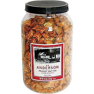 H.K. Anderson Peanut Butter Filled Pretzels, 44 Oz