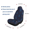thumbnail image 5 of Sikiie Christmas Tree Car Seat Covers 2PCs Front Car Seat Covers Universal fit for Most Cars SUVs and Trucks-1, 5 of 9