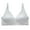 White, variant on Women's Floral Lace No Wire Bra 36D