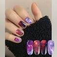 thumbnail image 1 of EGNMCR 1 Second Nail Art Sticker 10pcs/set Galaxy Nail Sky Paper 20*4cm Nail Sticker Nail Sticker, 1 of 2