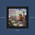 thumbnail image 2 of Memorial Gifts Picture Frames, Bereavement Gifts for Sympathy Gift Baskets or Condolence Card, Loss of a Mother Sympathy Gifts, Loss of Father Gift, If Tears Could Build A Stairway Framed Poem, 6346B, 2 of 9