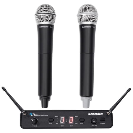 UPC: 0809164213178 | Samson Concert 288 Handheld Dual Channel Wireless Microphone System w/ 2 Mics