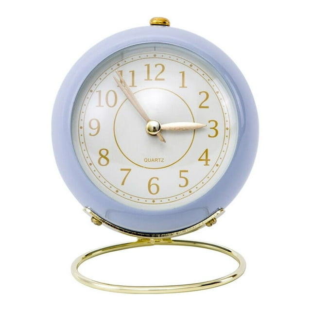 pitrice Nordic Style Electronic Clock Bedside Student Small Alarm Clock for Living Room Bedroom Desk