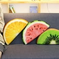 thumbnail image 3 of Cheers.US Fruit Plush Cushion Cute Full Filled Design Key Buckle Watermelon Kiwi Pomelo Orange Plush Cushion for Home Watermelon, Kiwi, Pomelo, Orange, 3 of 7