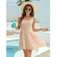 thumbnail image 4 of Flowy Dresses for Women Sleeveless Summer Tank Dress Casual Beach Vacation S, 4 of 7