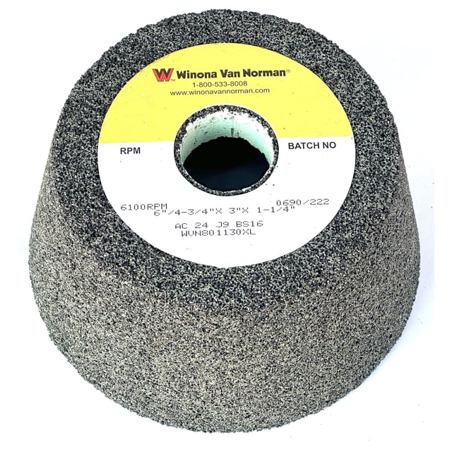 WVN Six-Inch Stone Grinding Wheel XL for Flywheel Grinders - Winona Van Norman