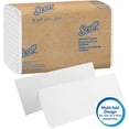 thumbnail image 2 of Scott MultiFold Paper Towels Multifold - 9.40" x 8" - White - Fiber - Absorbent, Eco-friendly - For Restroom, Kitchen, Commercial, Business - 250 Per Pack - 4000 / Carton, 2 of 7