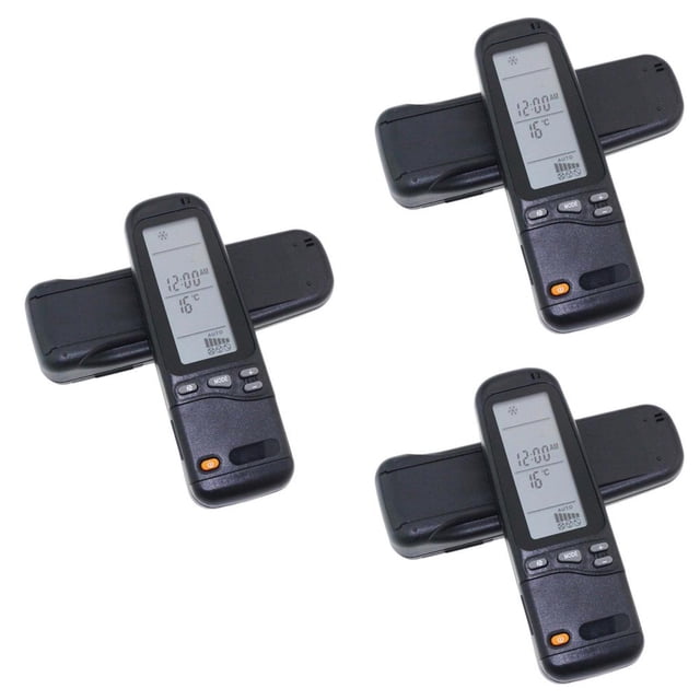 QualitChoice Air Condition Remote Control Replace Component Panel AC Sensitive Replacement Accessories Device for Operation for RC-3 RC-4 as picture shown 13 * 4.2 * 2.2cm 3Set
