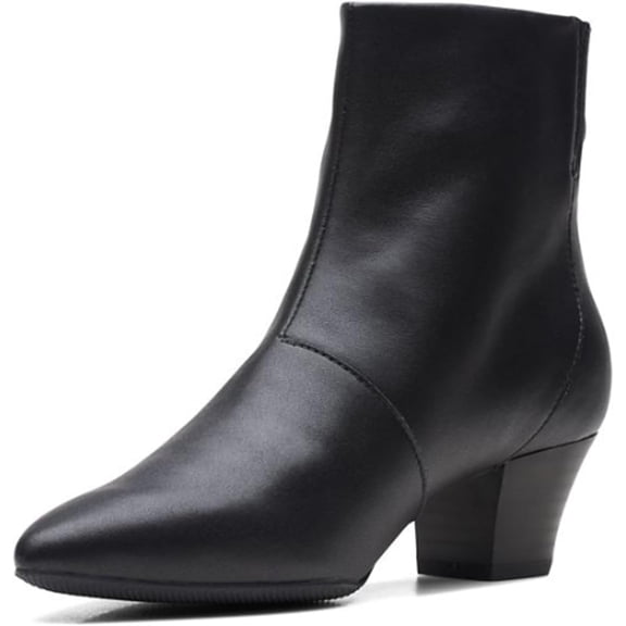 Clarks Women's Teresa Fashion Boot 7 Black Leather