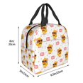 thumbnail image 3 of Sikiie Cute Duck Lunch Bag for Women & Men Adult Insulated Lunch Box, Food Lunch Containers Lunch Tote Bags for Work, Travel, Outdoor, 3 of 8