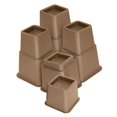 thumbnail image 4 of Elevador de cama para muebles de 8 piezas, protector de piso, elevadores de patas de sofá antideslizantes portátiles apilables, extensores de patas de café mayimx Elevador de cama, 4 of 9