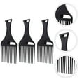 thumbnail image 2 of Taxenne 3-Pack Afro Hair Combs for Detangling, Lifting, and Styling Thick, Curly, and Afro-Textured Hair Care, 2 of 10