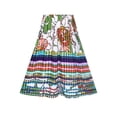 thumbnail image 4 of Girls Dress Smocked Summer Beach Holiday Maxi Dress 7 Years, 4 of 5