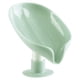 thumbnail image 4 of Jaboneras resistentes Naiovety en forma de hoja soporte de esponja multiusos ventosa Verde, 4 of 6