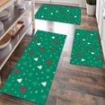 thumbnail image 2 of Kitchen Rugs Sets of 3 Non Slip Washable Kitchen Mats for Floor, Waterproof Kitchen Runner Rug, Floor Mat Carpet for Entryway, Laundry, Sink, Hallway, Bathroom, 2 of 10
