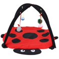 thumbnail image 2 of Cat Activity Tent, Play Mat Cat Play Mat, With Hanging Toy Balls Multifunction Animals Dogs For Cats Pets, 2 of 8
