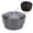 Silver - Dual Handle, variant on Nieyigj 5L Large Capacity Portable Camping Mess Kit Aluminum Alloy Outdoor Picnic Pot Dual Handle Cookware with Steaming Tray