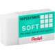thumbnail image 2 of Borrador Pentel Clean Hi-Polymer Suave para Lápices Paquete de 10, 2 of 9