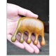 thumbnail image 3 of Green sandalwood wide-tooth comb scalp massage static-free men and women wooden hair comb octopus, 3 of 5