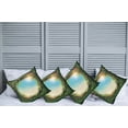 thumbnail image 6 of Ambesonne Tree Throw Pillow Cover 4 Pack, Enchanted Forest in Spring, 18", Green Pink Cocoa, 6 of 6