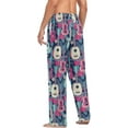 thumbnail image 6 of GZHJMY Pajama Pants for Men - Guitar Floral, Loose Lightweight PJs Lounge Sleep Bottoms with Pockets Drawstring, Pajama Bottoms for Home and Rest, XX-Large, 6 of 7